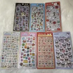 ボンボンドロップシール　プチドロップステッカー　ディズニー　サンリオ　まとめ売り