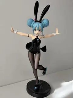 初音ミク　バニー　フィギュア　スケール　網タイツ　美少女