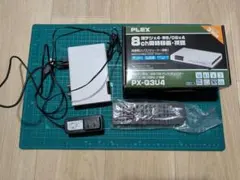 M*E様 PLEX PX-W3U4 ジャンク品　本体のみ 2026年最新】PLEX USB接続 地上デジタル・テレビチューナー PX-W3U4の