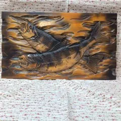 2025年最新】鮭 木彫の人気アイテム - メルカリ