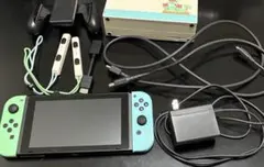 【中古】Nintendo Switch どうぶつの森デザイン