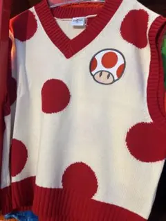 スーパーマリオのセーター　美品！ スーパーマリオのセーター / 1986 / FAMICOM DISKSYSTEM