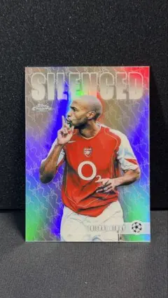 【Topps Chrome】Thierry Henry SILENCED