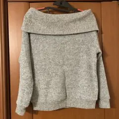 INGNI オフショルダー ニット グレー 長袖M