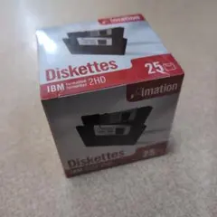 imation Diskettes 25枚入り IBMフォーマット 2HD