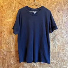 Champion チャンピオン　ネイビー　Tシャツ L