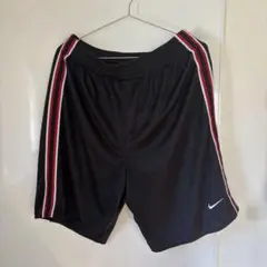 Nike ストライプ ブラックパンツ XL