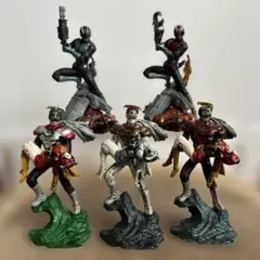 HG 仮面ライダー ストロンガー デルザー軍団 フルコンプリートセット