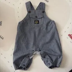 ストライプ柄ロンパース 70-80cm