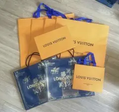 【新品】LOUIS VUITTON ショップ袋 7枚、BOX1個セットのサムネイル