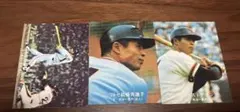☆当時物　【カルビー】プロ野球カード 1976年 324　王貞治（巨人） カルビー プロ野球カード 1976年 王貞治 タイトル特集 3枚セット 巨人