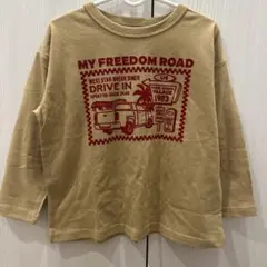 長袖カットソー ベージュ MY FREEDOM ROAD