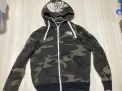THE NORTH FACE 迷彩 ジップパーカー