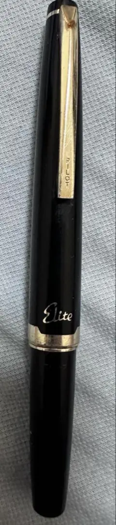 PILOT Elite 万年筆 本体 ブラック 18K 18金 金 ゴールドのサムネイル