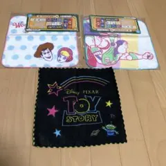 一番くじ　タオルコレクション　トイストーリー　など3枚セット