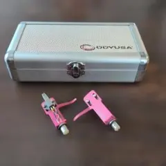 ortofon レコードカートリッジ 2個セット ピンク ケース付き ortofon カートリッジ レコード針 - メルカリ