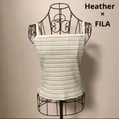 【未使用】Heather×FILA コラボ　キャミのサムネイル