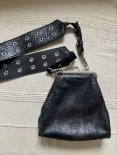 BIGOTRE ショルダーバッグ がま口 ブラックのサムネイル