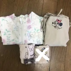 女の子　100㎝　水着セット　水泳帽付き