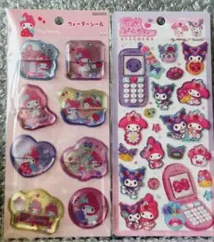 サンリオ　マイメロ　ウォーターシール　平成ハッピーフォン　新品　正規品