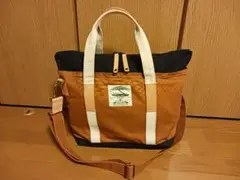 【極美品】mspc マスターピース 帆布キャンパス×レザー 2way トート