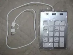 テンキー 有線 薄型 18キー テンキーパンタグラフType-C/USB