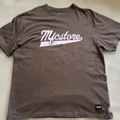 MFC STORE Tシャツ ブラウン ロゴプリントのサムネイル