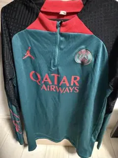 psg jordan ドリル セットアップ ジャージオリーブ グリーン - メルカリ