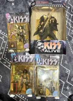 激レア‼️KISS ALIVE 限定版フィギュアセット 値下げ可能 ARTIST FIGURE KISS ALIVE SUPER RARE【アーティスト・フィギュア/キッス】