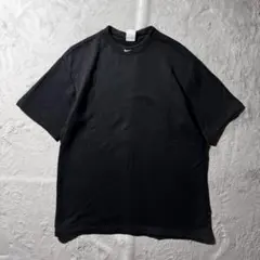 【Y9370】NIKE 半袖スウェット　サイズM ブラック