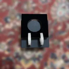 GSTV サファイア2.60ct パラジウムシルバー フェザータッチイヤリング 