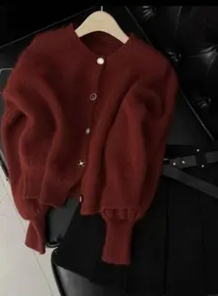 パールビジューカーディガン