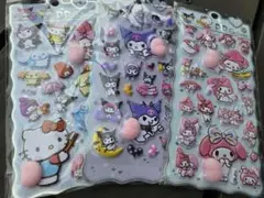 ハローキティ・マイメロディおしりシール 立体シールセット