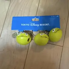 ディズニーリゾート　リトルグリーンマンキーチェーン