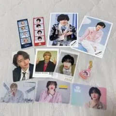 なにわ男子　道枝駿佑　公式写真　フォトカード　クリアカード　グッズセット