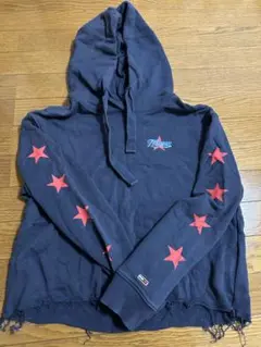 Tommy Jeans フード付きパーカー ネイビー