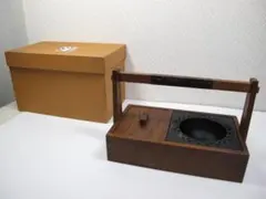 ヴィンテージ　煙草盆　木製　茶道具　WOODWARE　曽根工芸製　昭和レトロのサムネイル