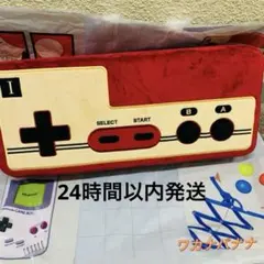 ファミコン コントローラー型クッション ショッパー付き ファミコン コントローラー型クッション ショッパー付き