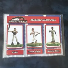 MLB SportsClix フィギュアカード　イチロー　プホルス　ソーサ