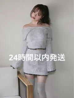ANDMARY Lil lace knit tops - メルカリ
