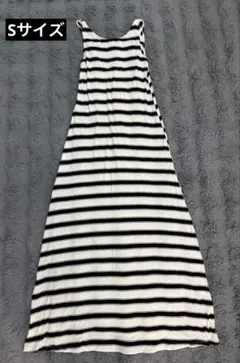 ストライプキャミワンピース Sサイズ