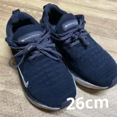 NIKE リアクトX インフィニティ ラン4 ランニング　黒 26センチ