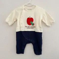 はらぺこあおむし ロンパース 60サイズ