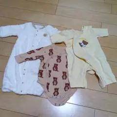 ◇美品◇ベビードレス　3枚セット　60サイズ