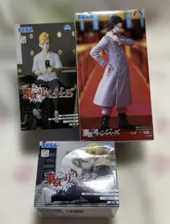 東京リベンジャーズ　ちょこのせ　プレミアムフィギュア　3種