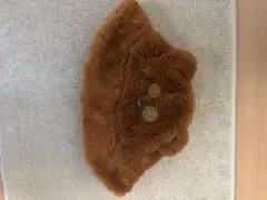 クマ耳付き茶色帽子 Mサイズ