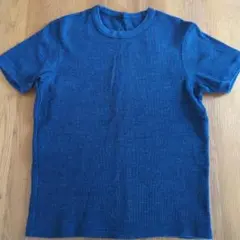 UNIQLO　Sサイズ　ブルー系　半袖Tシャツ