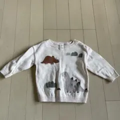 H&M 恐竜柄セーター 9M