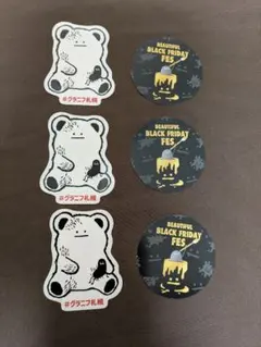 グラニフ 札幌限定 ブラックフライデー　ステッカーセット