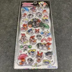 プチドロップステッカー　パワーパフガール　カミオジャパン